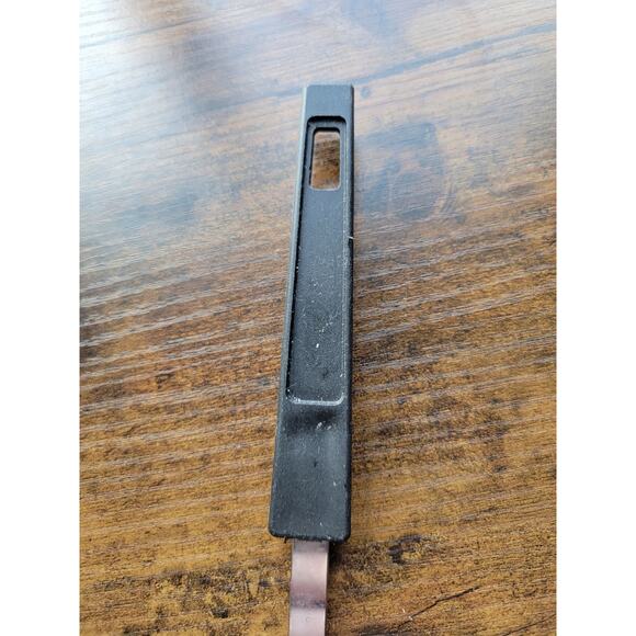 Vintage Foley Chrome Plated 12" Flipper/Spatula w/Black Handle - Made in USA - Picture 4 of 8